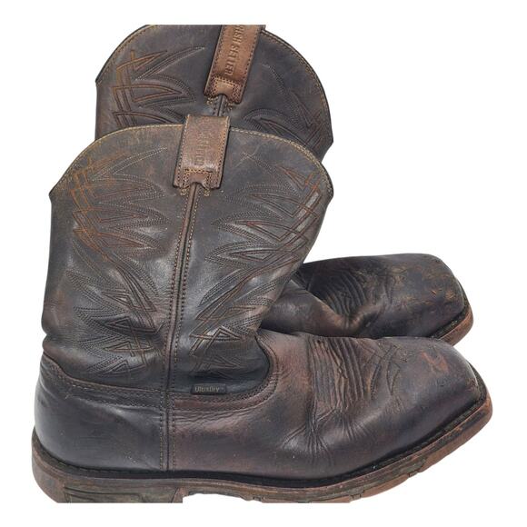 Irish Setter Boots Men 11 UltraDry Work Leather ASTM F2413 Cowboy Marshall 83912 - Picture 1 of 16